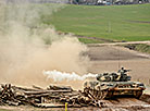 Tank biathlon at Stalin's Line