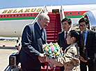 Aleksandr Lukashenko has arrived in China on a working visit
