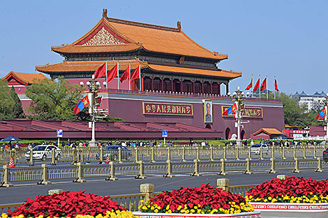 Tiananmen Square in Beijing 