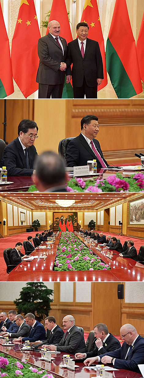 Meeting with Chinese President Xi Jinping