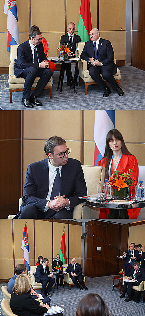 Meeting with Serbia President Aleksandar Vucic 