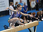 Test gymnastics tournament kicks off in Minsk ahead of European Games