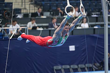 Test gymnastics tournament kicks off in Minsk ahead of European Games