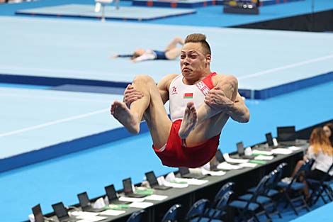 Test gymnastics tournament kicks off in Minsk ahead of European Games