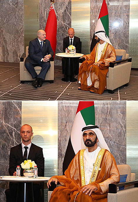 Lukashenko meets with UAE vice president in Beijing