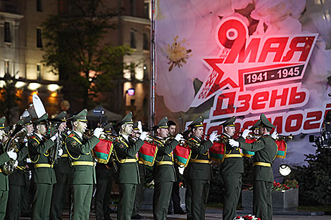 День Победы-2019 в Минске: праздничный концерт на площади Победы