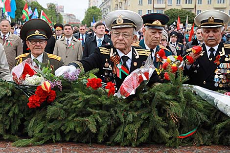 Victory Day celebrations in Mogilev