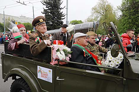 Victory Day celebrations in Mogilev