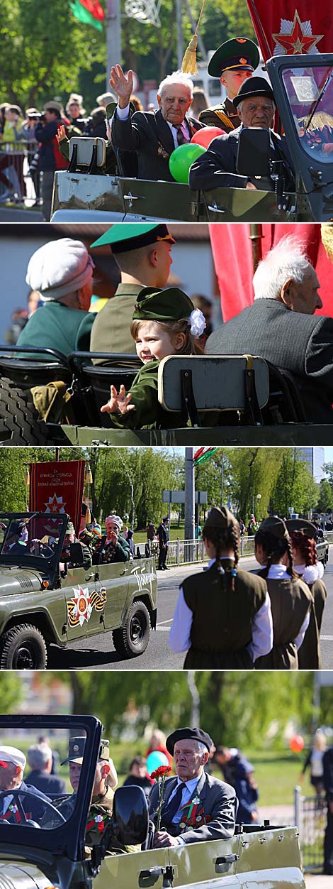 Victory Day celebrations in Brest Fortress