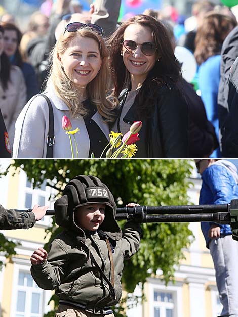 Святкаванне Дня перамогі ў Гродне