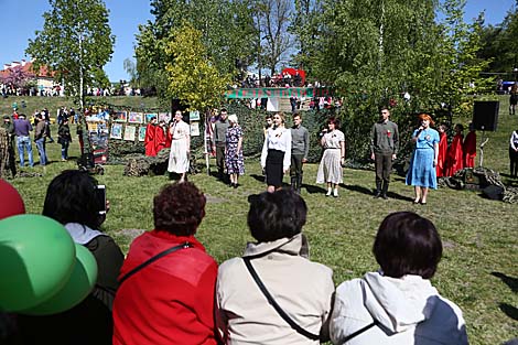 Святкаванне Дня перамогі ў Гродне