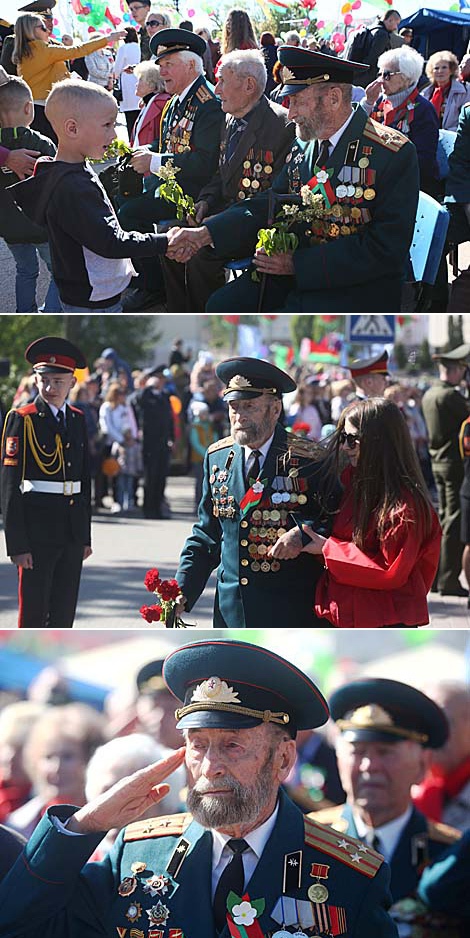 Святкаванне Дня перамогі ў Гродне