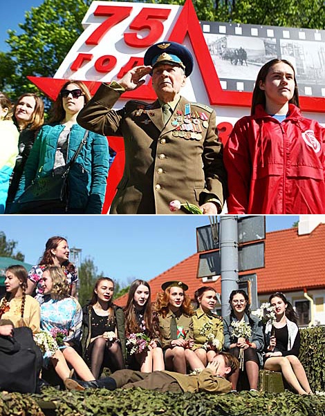 Victory Day celebrations in Grodno