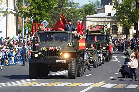 Святкаванне Дня перамогі ў Гродне