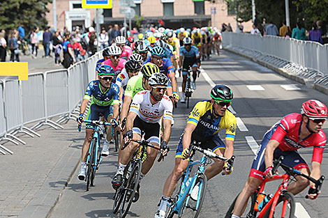 Test road cycling event in Minsk ahead of European Games 