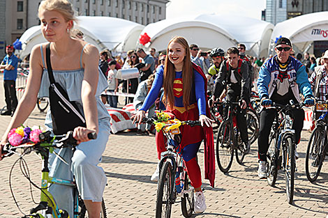 Cycling Miss 2019 contest in Minsk 