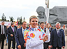Flame of Peace in Belarus: 2nd European Games Flame travels through Brest Oblast
