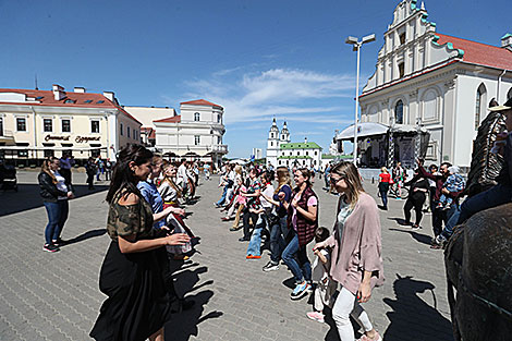 Сезон гістарычных рэканструкцый адкрыўся ў Верхнім горадзе