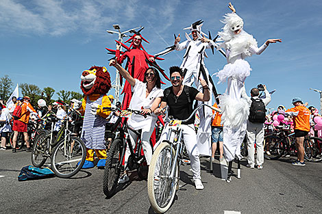 International VIVA, Bike carnival-parade in Minsk