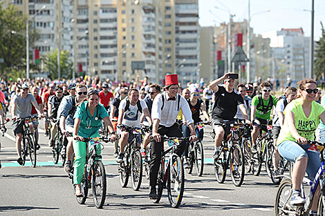 International VIVA, Bike carnival-parade in Minsk