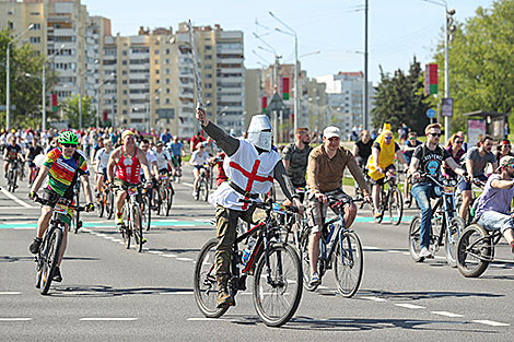 International VIVA, Bike carnival-parade in Minsk