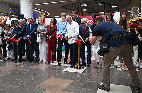 Церемония открытия совместной фотовыставки БЕЛТА и НОК 