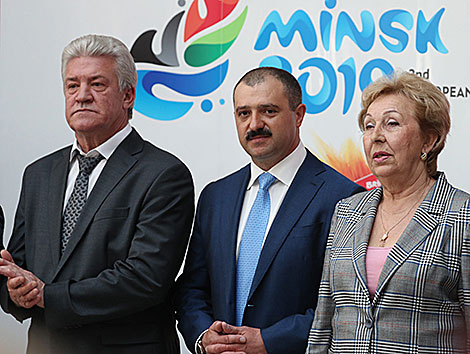 Цырымонія адкрыцця сумеснай фотавыстаўкі БЕЛТА і НАК 