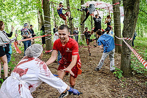 Забег Zombie Run у Жодзіне