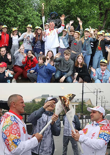 Flame of Peace relay reaches Vitebsk