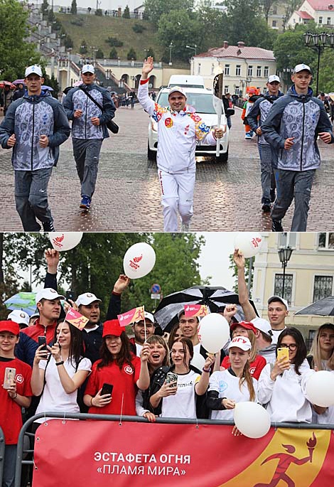 From Vitebsk to Braslav: 2nd European Games torch relay travels across Vitebsk Oblast