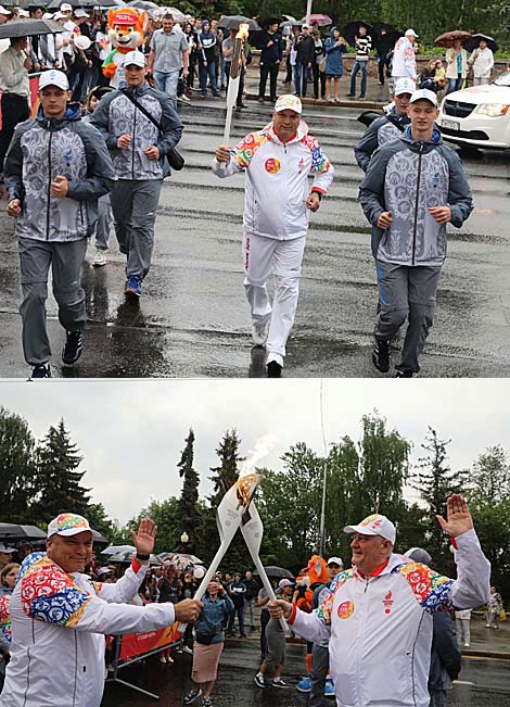 Flame of Peace relay reaches Vitebsk