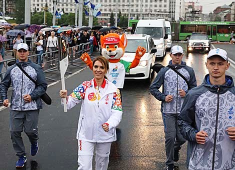 Belarusian First Deputy Culture Minister Natalya Karchevskaya