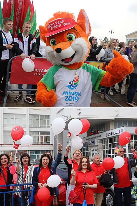 Flame of Peace relay reaches Vitebsk