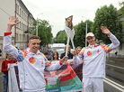 Silver medalist of the 2018 European Athletics Championships Maksim Nedasekau and world champion in trampoline gymnastics Aleh Rabtsau