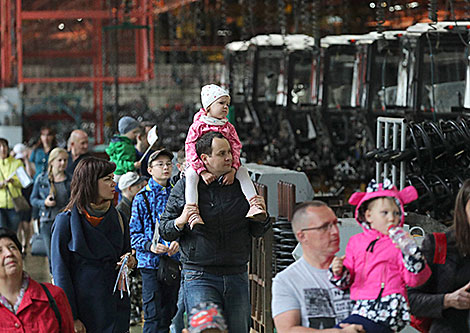 Open Doors Day at Minsk Tractor Plant