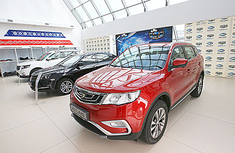 Легкавыя аўтамабілі Geely