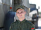 Minsk garrison troops prepare for a parade in honor of Independence Day 