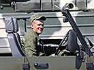 Minsk garrison troops prepare for a parade in honor of Independence Day 