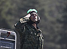 Minsk garrison troops prepare for a parade in honor of Independence Day 