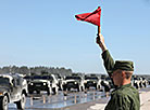 Minsk garrison troops prepare for a parade in honor of Independence Day 