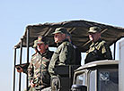 Minsk garrison troops prepare for a parade in honor of Independence Day 