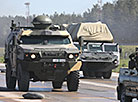 Minsk garrison troops prepare for a parade in honor of Independence Day 