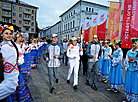 2nd European Games Flame of Peace torch relay arrives in Mogilev Oblast