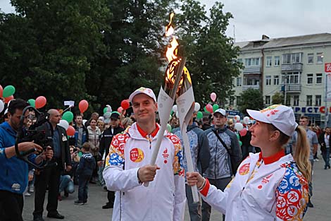 Sergey Novikov and Dzinara Alimbekava