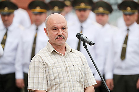 Firefighter sculpture unveiled in Minsk