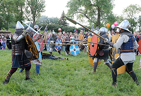 Medieval culture festival in Braslav