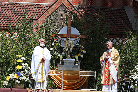 Corpus Christi Procession in Minsk