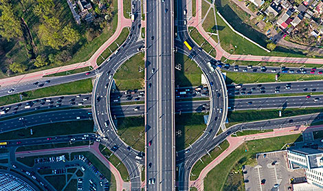 Three-level junction in Minsk