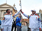 2nd European Games Flame lit in Rome