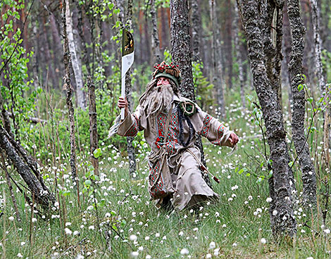 Flame of Peace welcomed at Berezinsky Biosphere Reserve